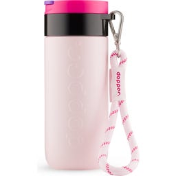 Dopper Wrist Cord Black Mug Ring - Cherry Pink