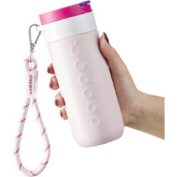Dopper Wrist Cord White Mug Ring - Cherry Pink