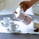gnali & zani Venezia - aparat za espresso 3 skodelice - roza