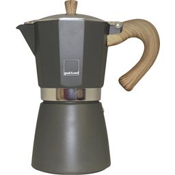 gnali & zani Venezia - Espresso Maker - 6 Cups - Grey
