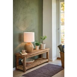 IB Laursen Vaso con Sottovaso Beige