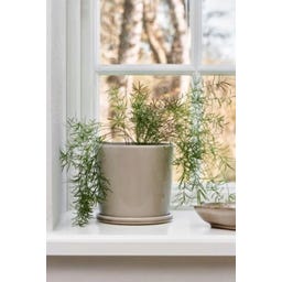 IB Laursen Vaso con Sottovaso Beige