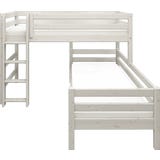 CLASSIC Etagenbett 143 cm mit Leiter und Absturzsicherung