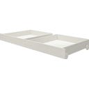 CLASSIC 2 Schubladen für Einzel- und Etagenbett 200 cm - Weiß lasiert