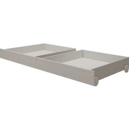CLASSIC 2 Drawers for CLASSIC Single Bed 90x200 cm - Grey glazed