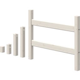 Flexa CLASSIC Bettpfosten für Hochbett 143 cm - Weiß lasiert