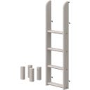 CLASSIC Leiter und Pfosten für Etagenbett 154 cm - Grau lasiert