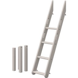 CLASSIC Schrägleiter für Etagenbett 184 cm - Grau lasiert