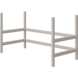 Flexa CLASSIC Bettpfosten für Hochbett 184 cm - Grau lasiert