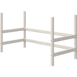 Flexa CLASSIC Bettpfosten für Hochbett 184 cm - Weiß lasiert