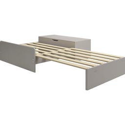 Flexa CLASSIC Sofamodul für Hochbett 184 cm - Grau lasiert