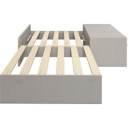 Flexa CLASSIC Sofamodul für Hochbett 184 cm - Grau lasiert