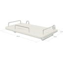CLASSIC - Table de Nuit pour Lits Classic | Lasurée - Blanc lasuré