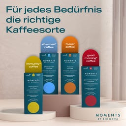 MOMENTS BY BIOGENA immunity* coffee - Functional Coffee