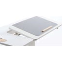 STUDY - Sous-Mains de Bureau Métal/Simili Cuir - 1 pcs