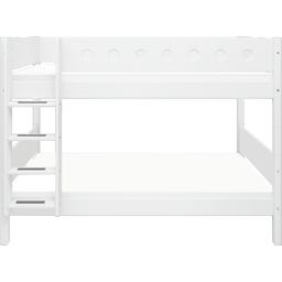 WHITE Etagenbett 154 cm mit Leiter und Absturzsicherung