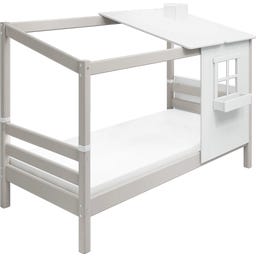 CLASSIC Single Bed with 1/2 House, 90 x 200 cm - 