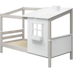 CLASSIC Single Bed with 1/2 House, 90 x 200 cm - 