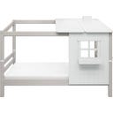 CLASSIC Single Bed with 1/2 House, 90 x 200 cm - 