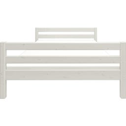 Flexa CLASSIC Einzelbett - Weiß lasiert