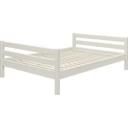 Flexa CLASSIC Einzelbett - Weiß lasiert