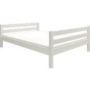 Flexa CLASSIC Einzelbett - Weiß lasiert