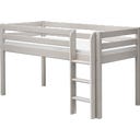 CLASSIC Mid-High Bed with Vertical Ladder, 90 x 200 cm - 