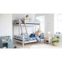CLASSIC Family Bed with Inclined Ladder, 90 x 140 cm - 