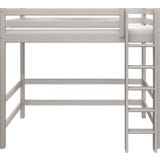 CLASSIC High Bed with Vertical Ladder, 90 x 200 cm