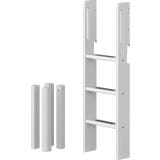 WHITE Vertical Ladder & Posts for Mid-High Bed