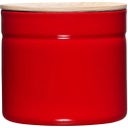 RIESS Barattolo con Coperchio - 1390 ml - rosso