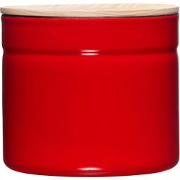 RIESS Barattolo con Coperchio - 1390 ml - rosso