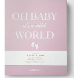 Album-Photo - Baby it's a Wild World - Rose - 1 pcs
