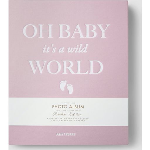 Album Fotografico - Baby it’s a Wild World (Rosa) - 1 pz.