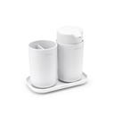 Brabantia ReNew fürdőszobai kiegészítő szett - White