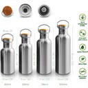 Bambaw Termos ze stali nierdzewnej, 1000 ml - Jet Black