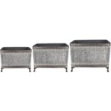 Esschert Design Jardini&egrave;res sur Pieds, Lot de 3