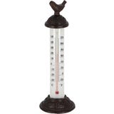Esschert Design Thermometer auf Fu&szlig; aus Gusseisen
