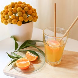 Bambaw Bamboo Straws Box - 12 pieces / 22 cm