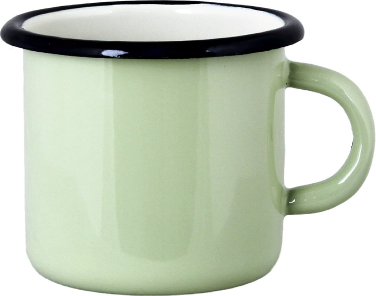 Emil's Enamel Cup, green