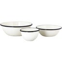 Strömshaga Emil's Enamel Bowl, Mini - white