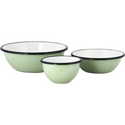 Strömshaga Emil's Enamel Bowl, Small - green