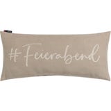 HAVANNA Kussen incl. Vulling "Feierabend" - 26 x 60 cm