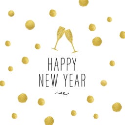 PPD Happy New Year! - 33 x 33 cm