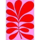 PPD Paula Red Servett - 33 x 33 cm