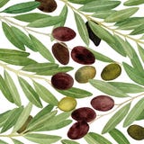 PPD Olives & White Napkin