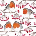PPD Birds & Berries Servett - 33 x 33 cm