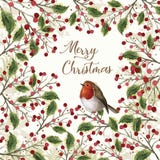 PPD Merry Bird Napkin