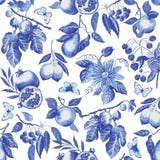 PPD Blue Toile Napkin