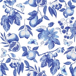 PPD Blue Toile Napkin - 33 x 33 cm